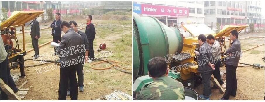 spb7-g 濕式混凝土噴射機（煤礦井下和隧道專(zhuān)用）