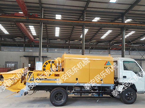 雙噴頭車(chē)載混凝土濕噴機