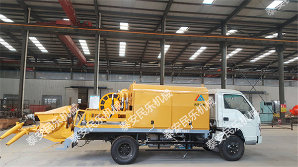 雙噴頭車(chē)載混凝土濕噴機