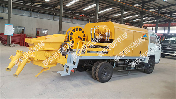 雙噴頭車(chē)載混凝土濕噴機