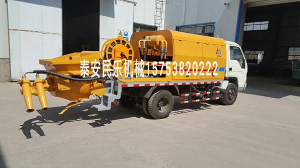 雙噴頭車(chē)載混凝土濕噴機