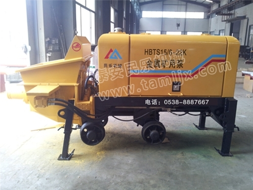 礦用濕噴臺(tái)車(chē)，礦用混凝土泵，礦用攪拌機(jī)發(fā)貨